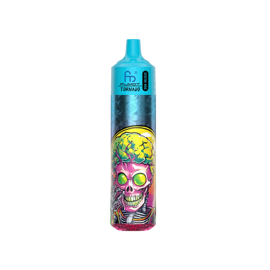 Vape desechable Fumot Tornado Music 30K Mint con hasta 30000 caladas y refrescante sabor a menta