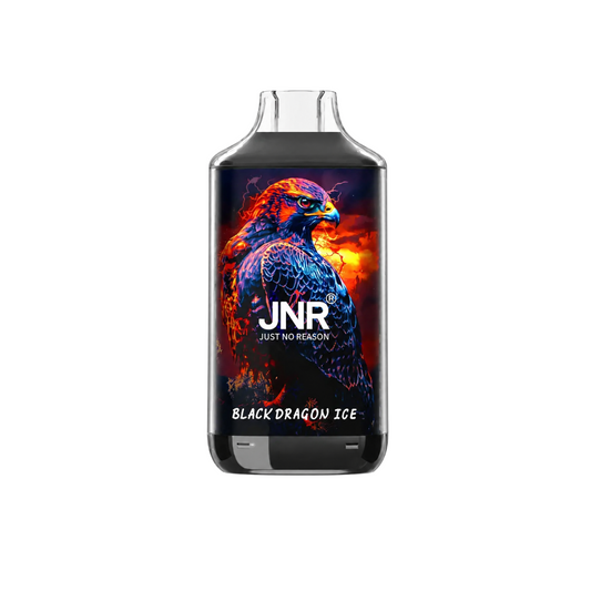 Vaper desechable JNR Alien 10K Black Dragon Ice con hasta 10000 caladas disponible en ElVapero.es