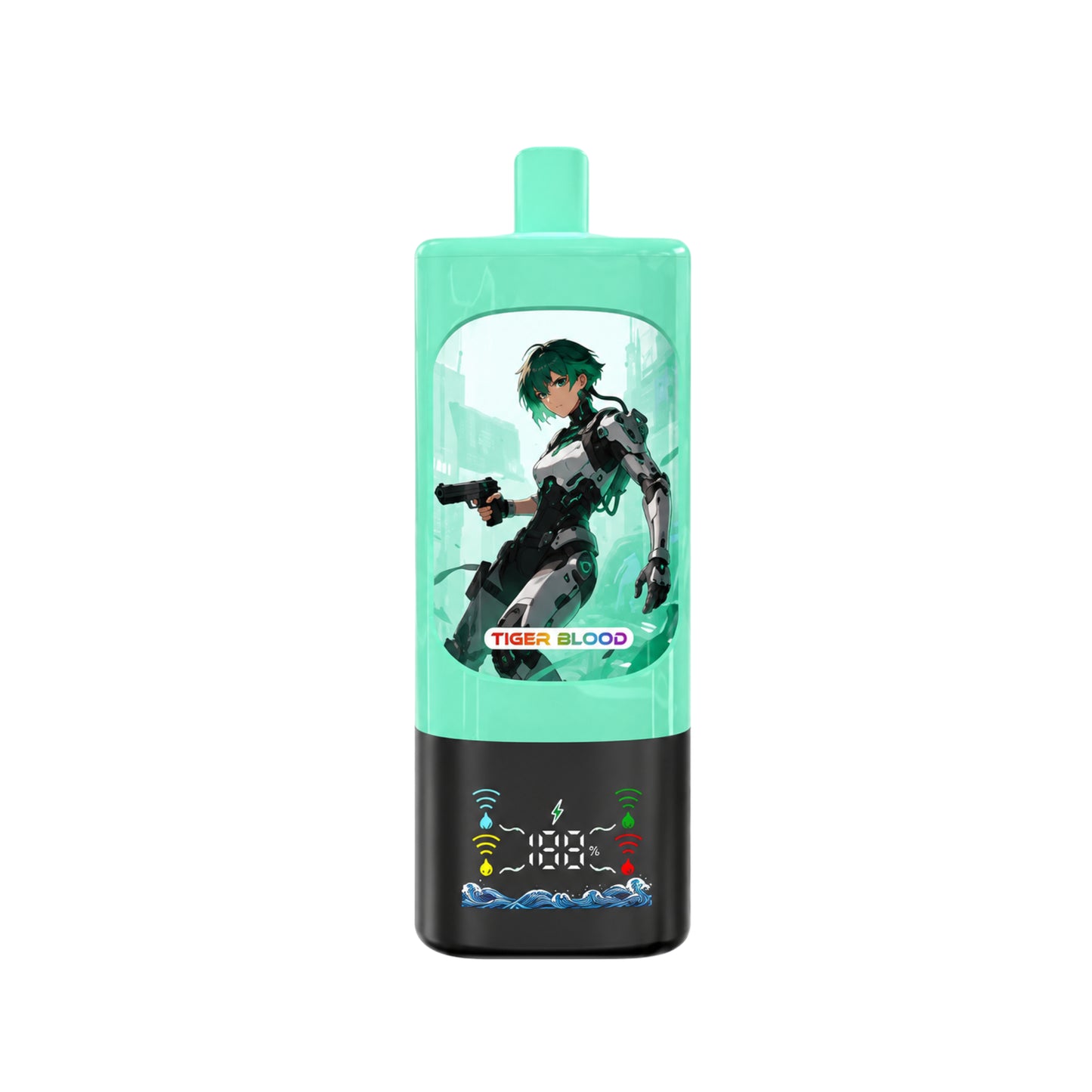 Vaper Desechable Green Apple – JNR Quads 120K