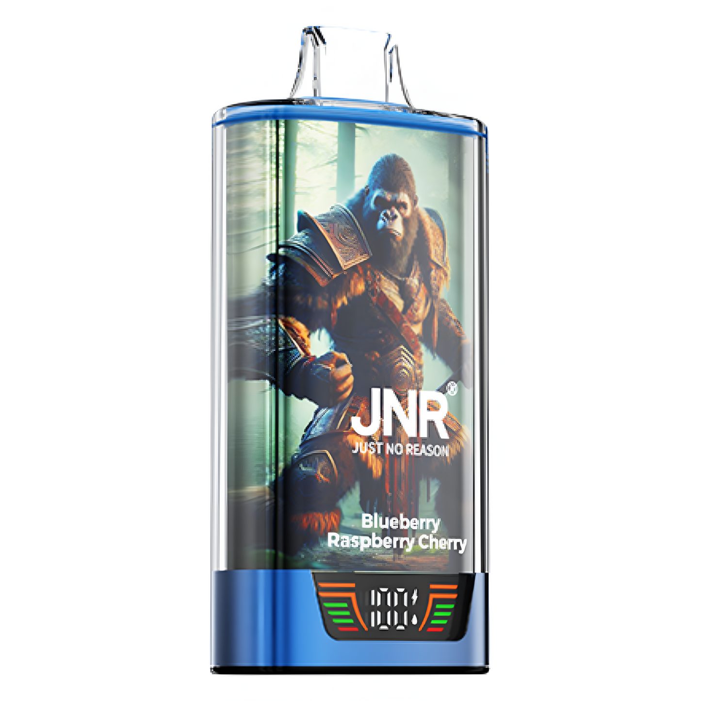 JNR RageGorilla 55K Blueberry Raspberry Cherry con 55000 caladas y sabor a frutos rojos