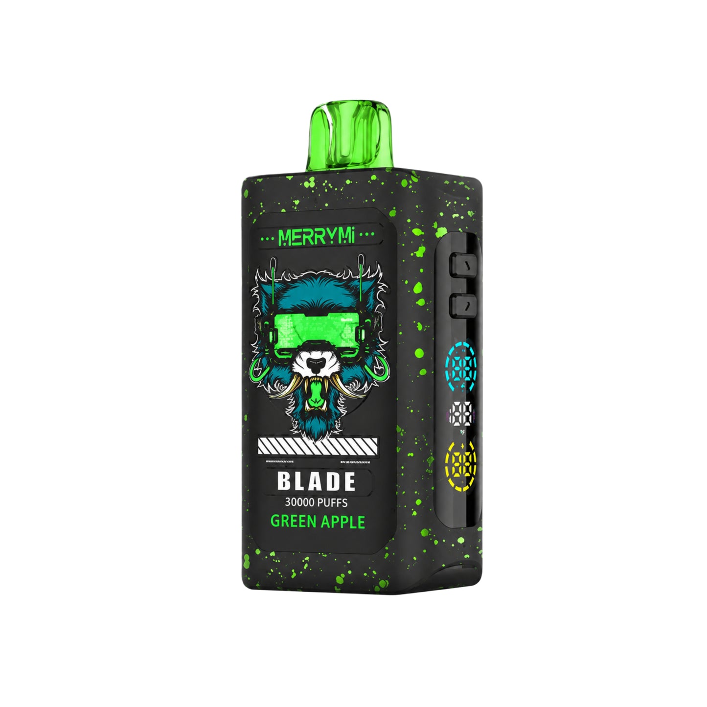 Vaper Desechable Green Apple – MerryMi Blade 30K