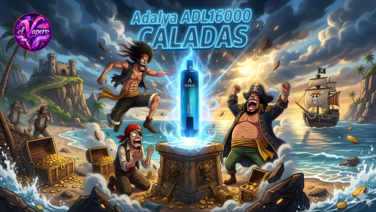 Adalya ADL16000 16K: el vaper desechable con más caladas y sabores premium