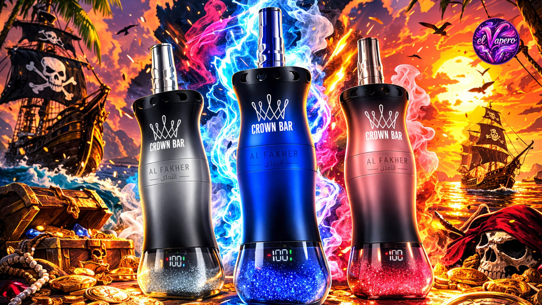 Al Fakher Crown Bar E-Hose X 60K: El Vaper Desechable Premium de Nueva Generación