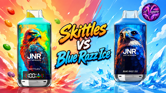 Blue Razz Ice vs Skittles: ¡Descubre el sabor ganador!