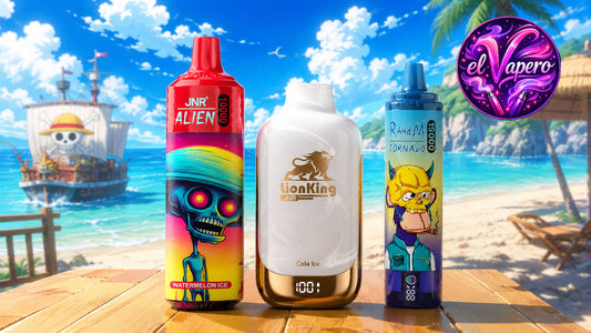 Vapes desechables para la playa: sabores frescos para días de sol en España
