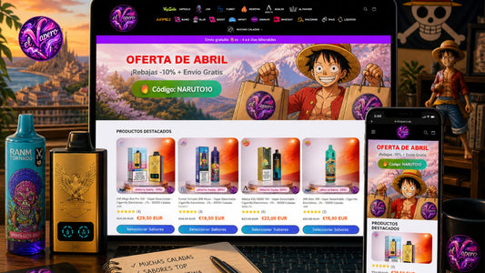 Dónde comprar vapers desechables en España con envío rápido y muchas caladas
