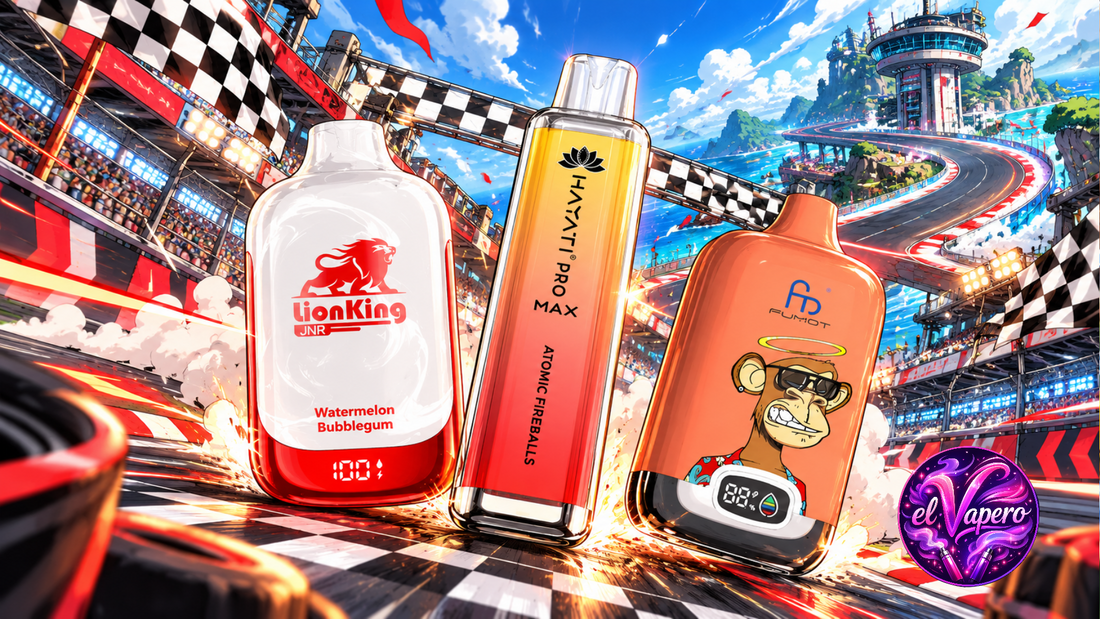 Fórmula 1 y diseño extremo: cómo los Vapers desechables adoptan una estética futurista inspirada en las carreras