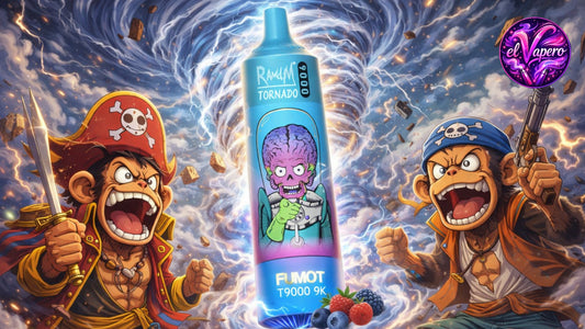 Fumot T9000 9K: el vaper desechable con muchas caladas que está conquistando el mercado