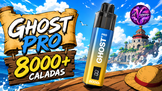Ghost Vapes: Descubre el nuevo Ghost Pro 8000 y sus mejores sabores&nbsp;