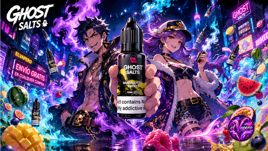 Ghost Salts 10 ml: el líquido para vapear que combina sabor intenso y experiencia premium