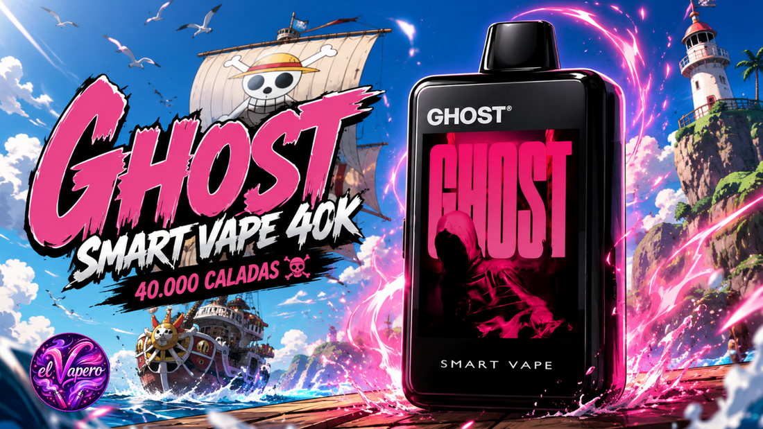 Ghost Smart Vape 40K: descubre el vaper inteligente más innovador