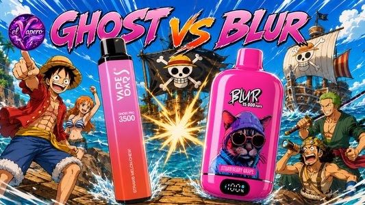 Ghost vs Blur: ¿qué vaper desechable elegir?