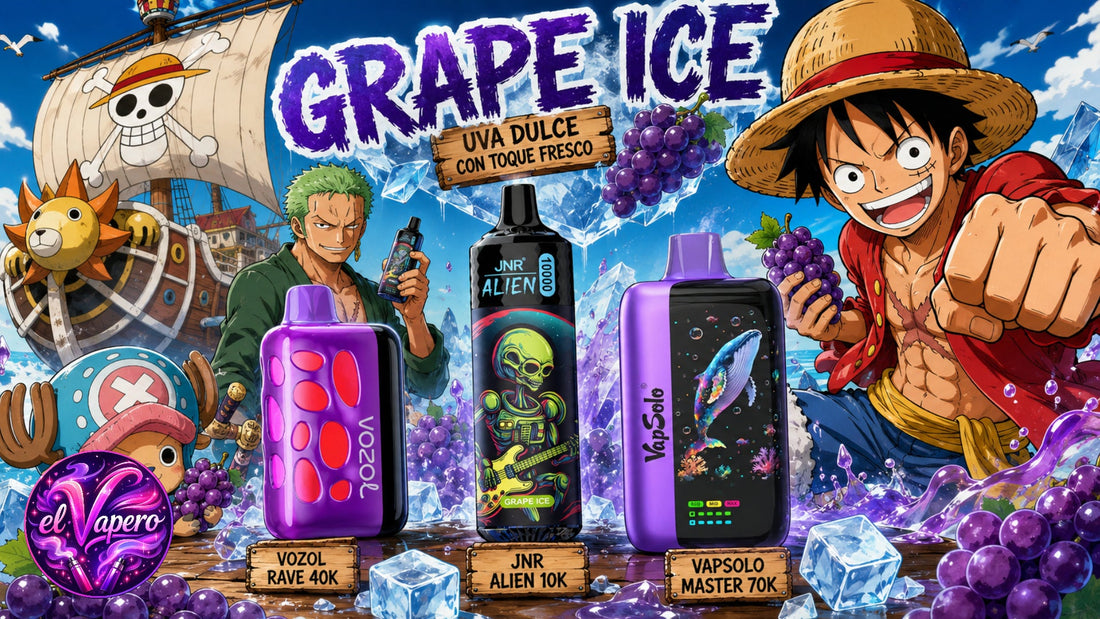 ¿Qué sabor es Grape Ice?