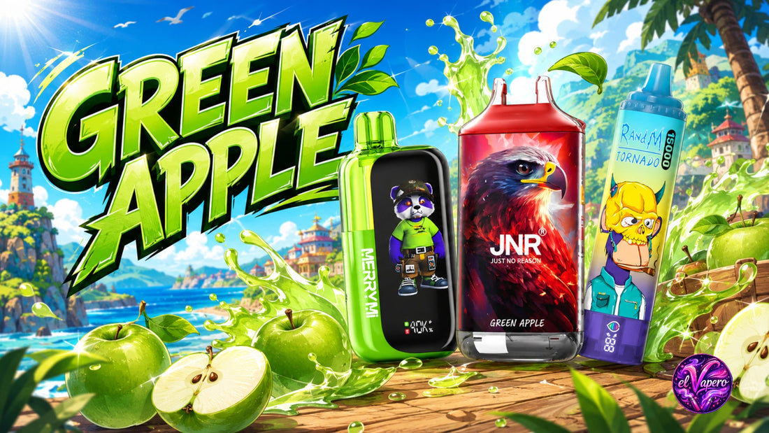 ¿Qué sabor es Green Apple?