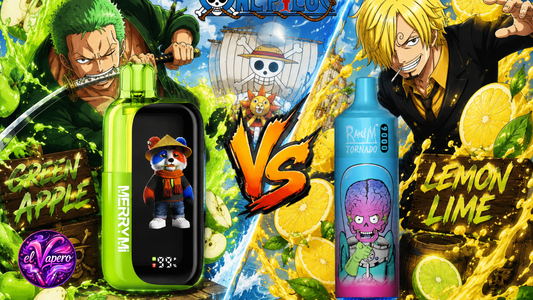 Green Apple vs Lemon Lime: ¿qué sabor de vape desechable elegir?
