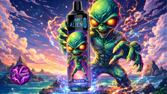 JNR Alien 10K: el vaper desechable con muchas caladas que está conquistando el mercado