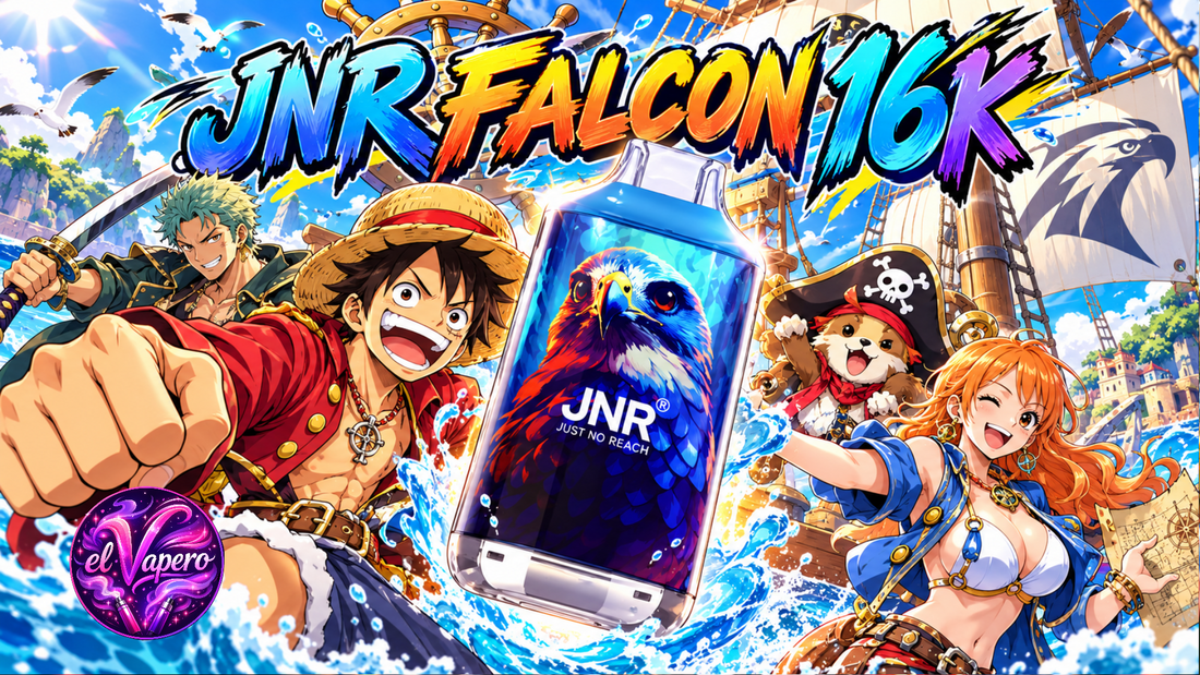 JNR Falcon 16K: descubre uno de los vapers más potentes con 16000 caladas