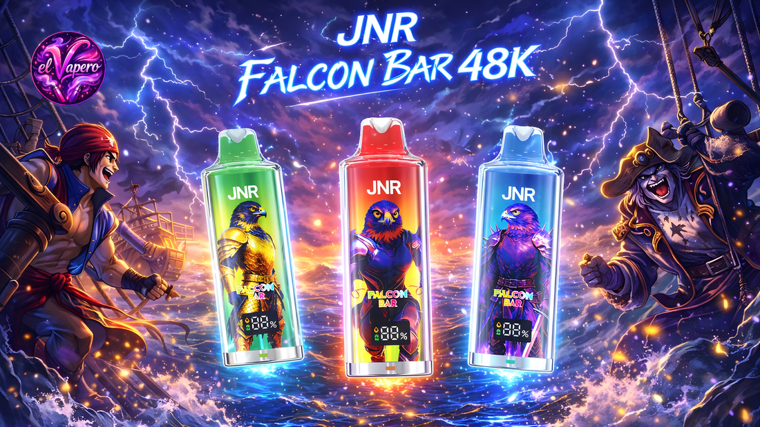 JNR Falcon Bar 48K – Pack Ultra Completo de Vaper Desechable con Máximas Caladas