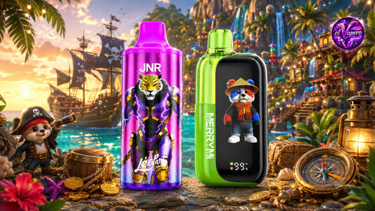 Vaper desechable 40K: JNR Leopard 40K vs MerryMi Panda X 40K