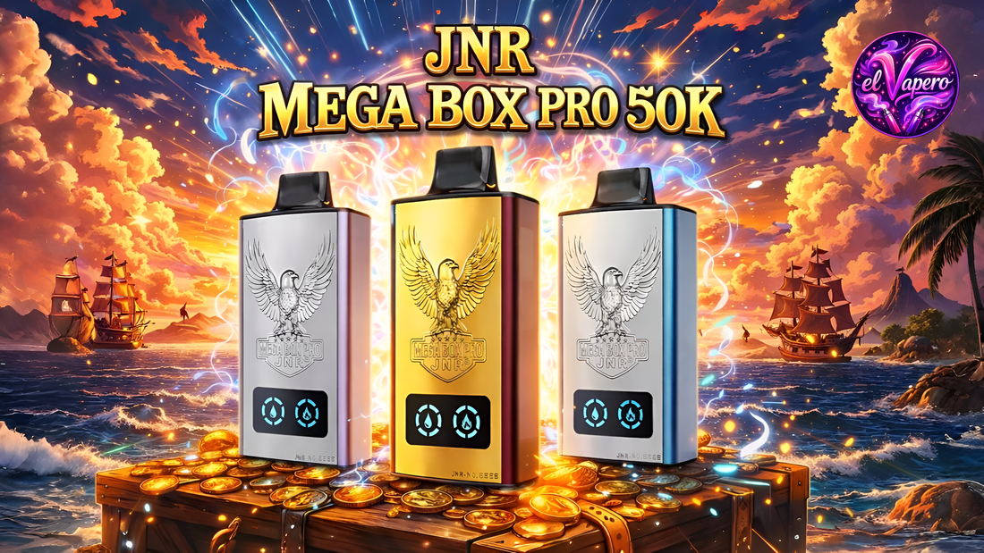 Tipos de vapers: descubre el JNR Mega Box Pro 50K entre los cigarrillos electrónicos