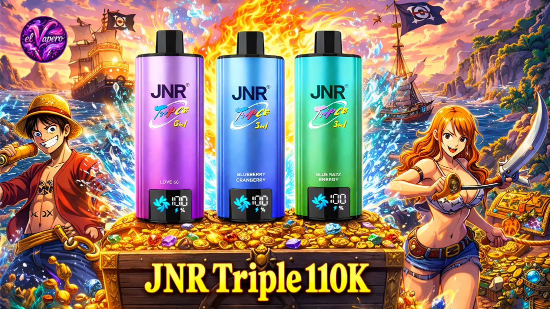 JNR Triple 110K: El Vaper Desechable Revolucionario