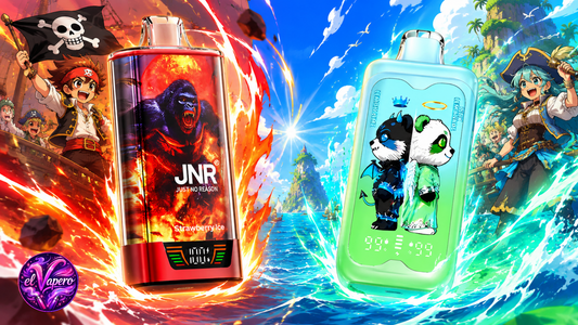 JNR vs MerryMi: ¿qué marca elegir si buscas un vaper desechable con muchas caladas?