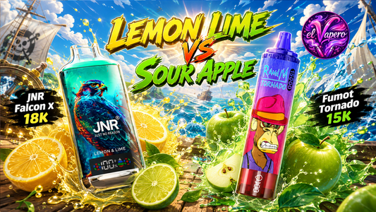 Lemon Lime vs Sour Apple: el duelo definitivo de sabores vaper