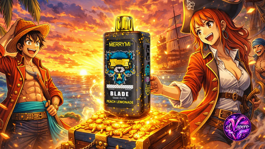 MerryMi Blade 30K: el vaper desechable definitivo con muchas caladas y sabores intensos