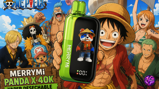 MerryMi Panda X 40K: vaper desechable de 40000 caladas para una experiencia duradera