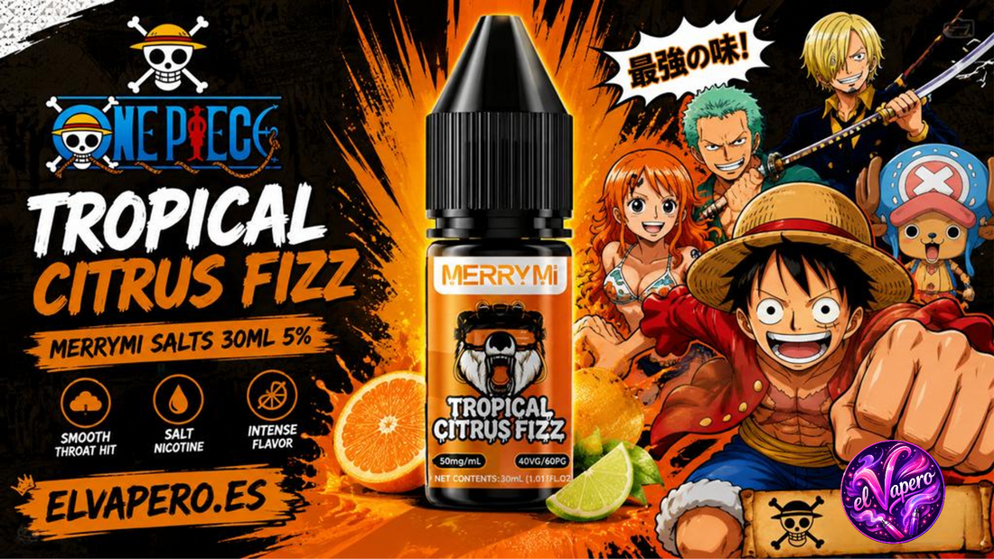 MerryMi Salts 30 ml 5%: el líquido para vapeo premium que está de moda en España