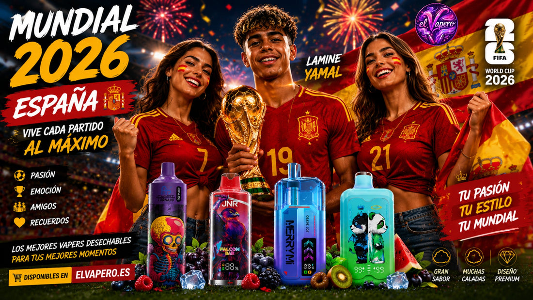 Mundial 2026: La guía completa para los aficionados españoles y los mejores vapers desechables para vivir cada partido