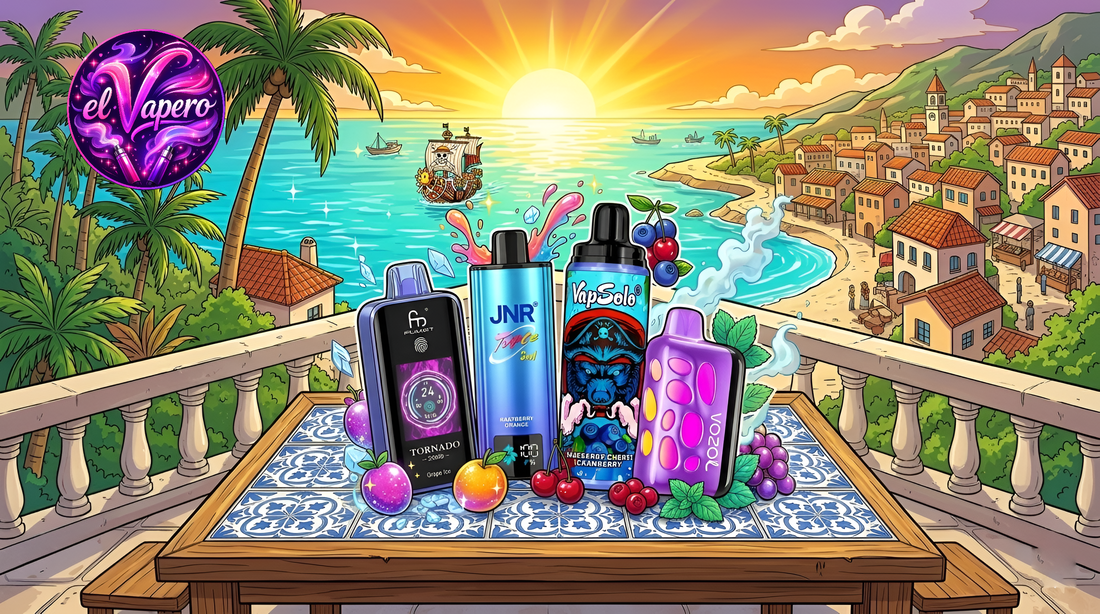 Sabores de vape más populares en España en 2026