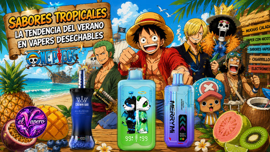 Sabores tropicales: la tendencia del verano en vapers desechables