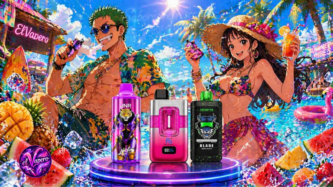 🌴 Los sabores de vape más refrescantes para el verano en España