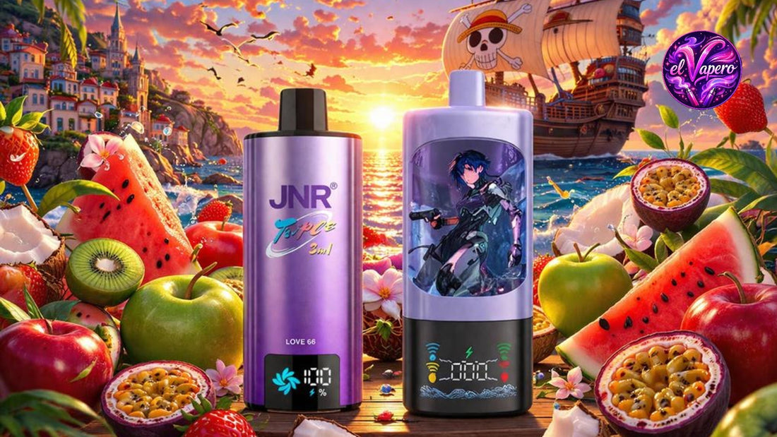 ¿Qué sabor es Tiger Blood / Double Apple / Passion Fruit Kiwi / Green Apple?