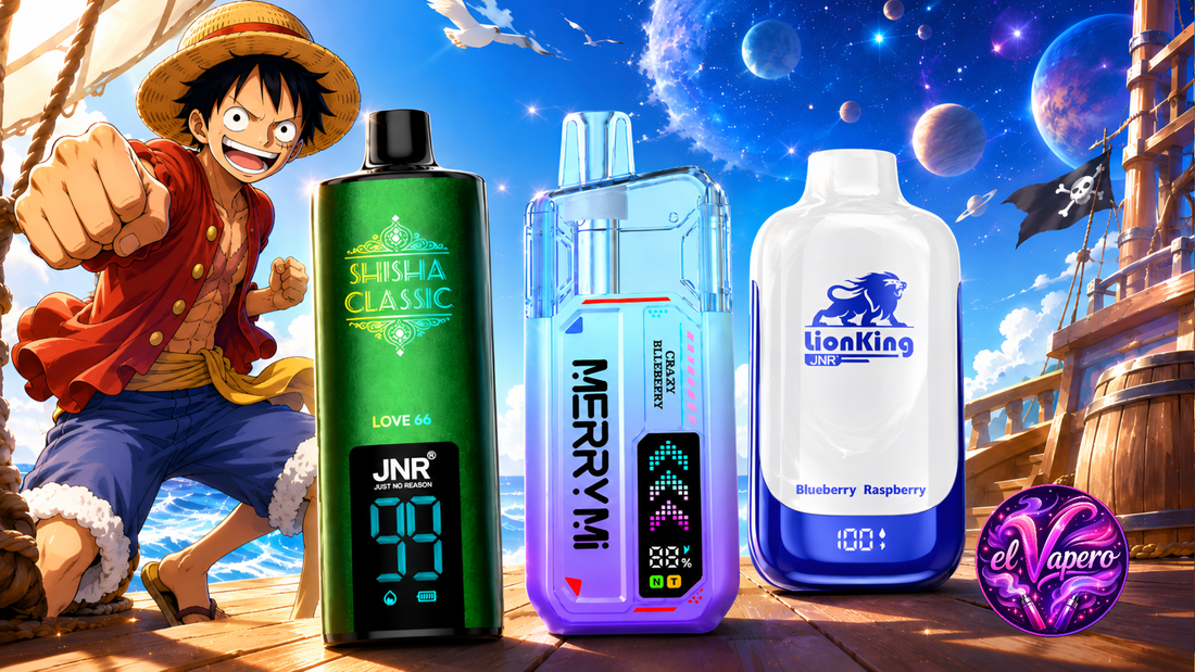 Vapers desechables: por qué triunfan los diseños espaciales