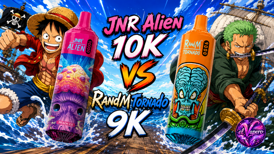 JNR Alien 10K vs RandM Tornado 9K: 10 diferencias importantes