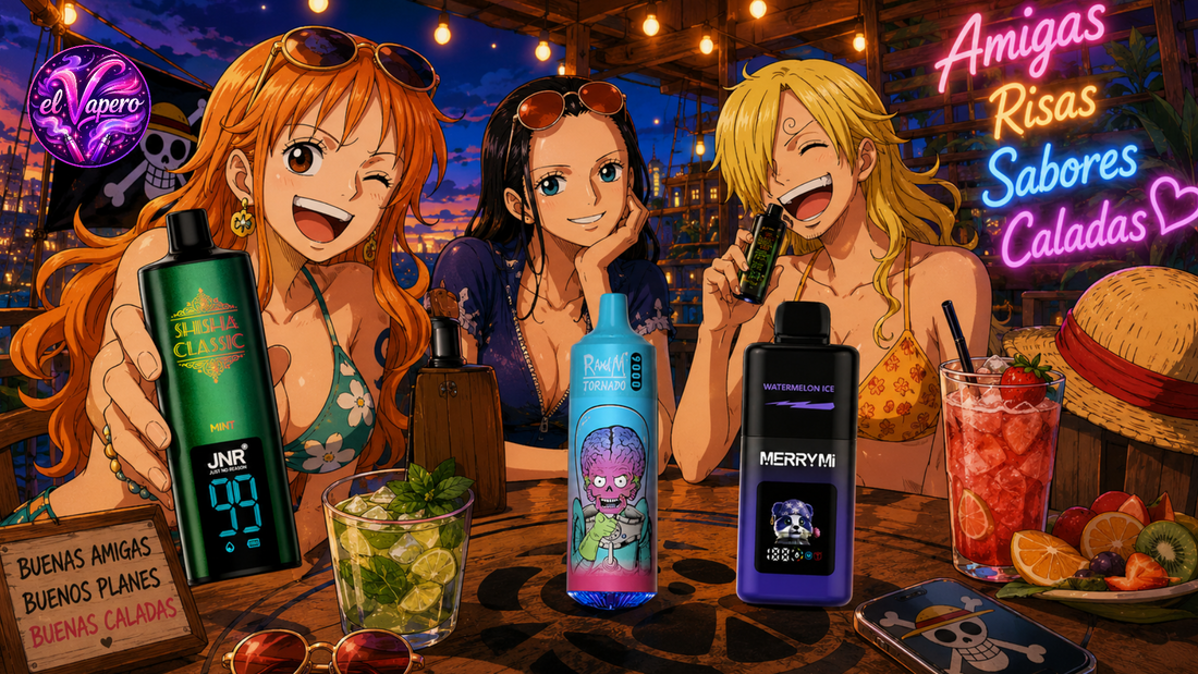 Vapers desechables para planes con amigas: estilo, sabor y comodidad