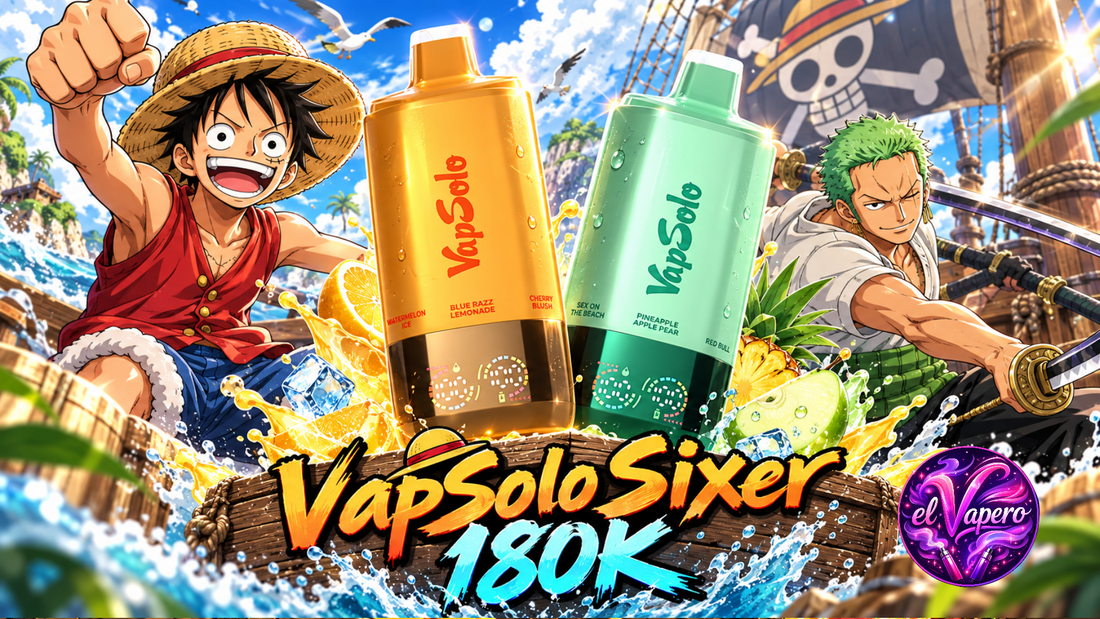 VapSolo 180K: 6 sabores en un solo dispositivo para una experiencia superior