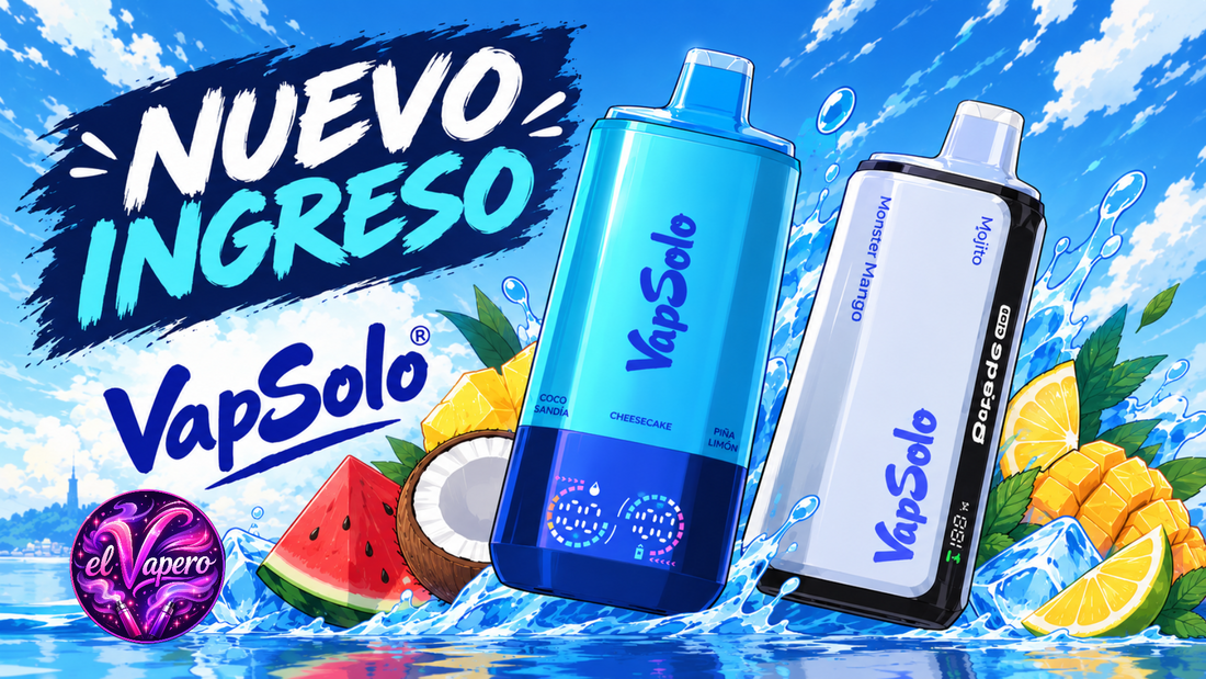 VapSolo ya está disponible: descubre los increíbles vapers multisabor de ElVapero