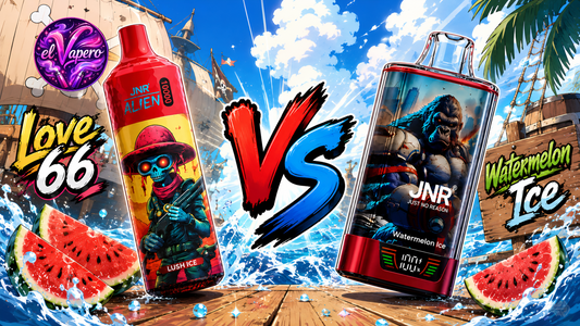 Watermelon Ice vs Love 66: ¿Qué Sabor Vaper Te Conquistará?