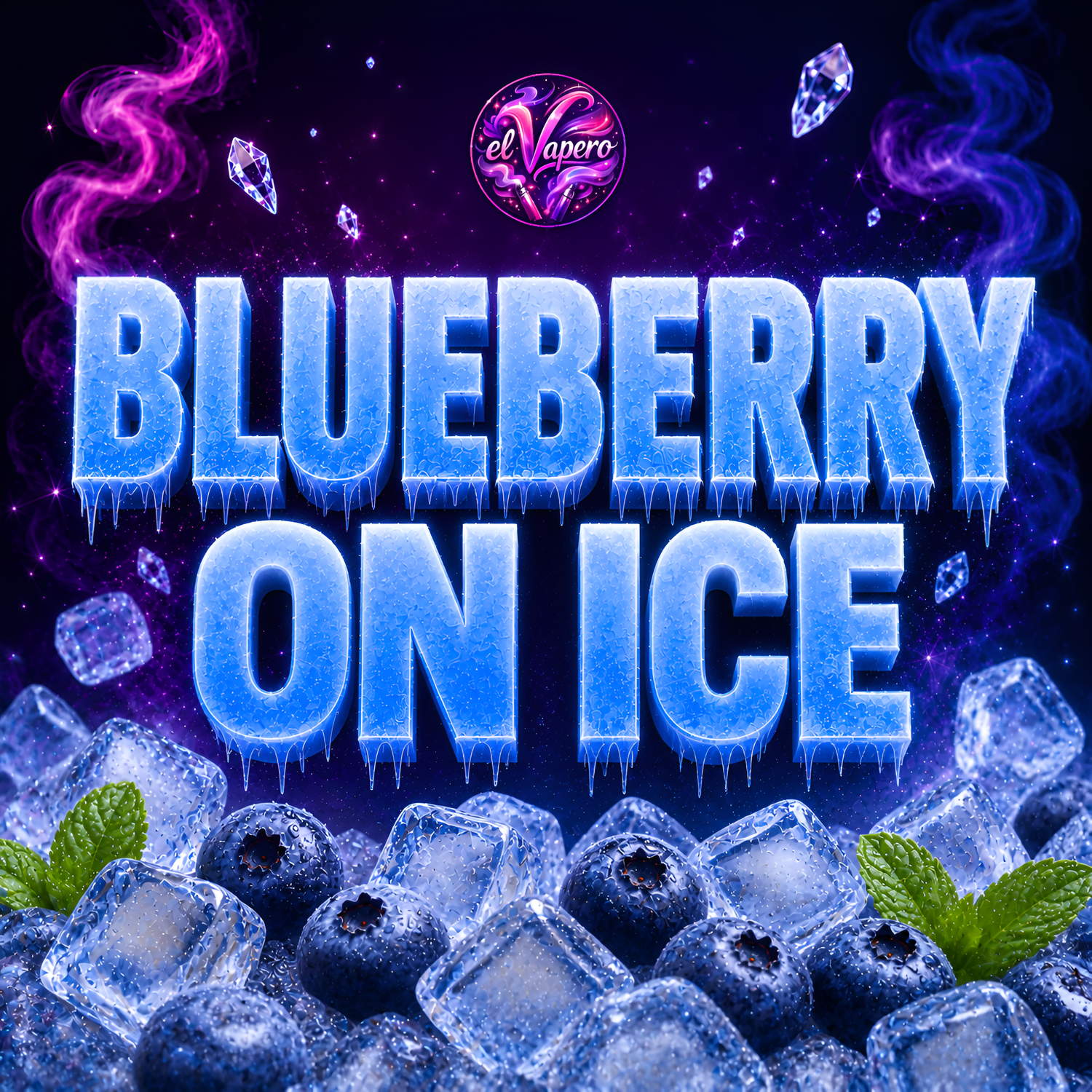 Vapers Desechables Blueberry On Ice 🫐❄️