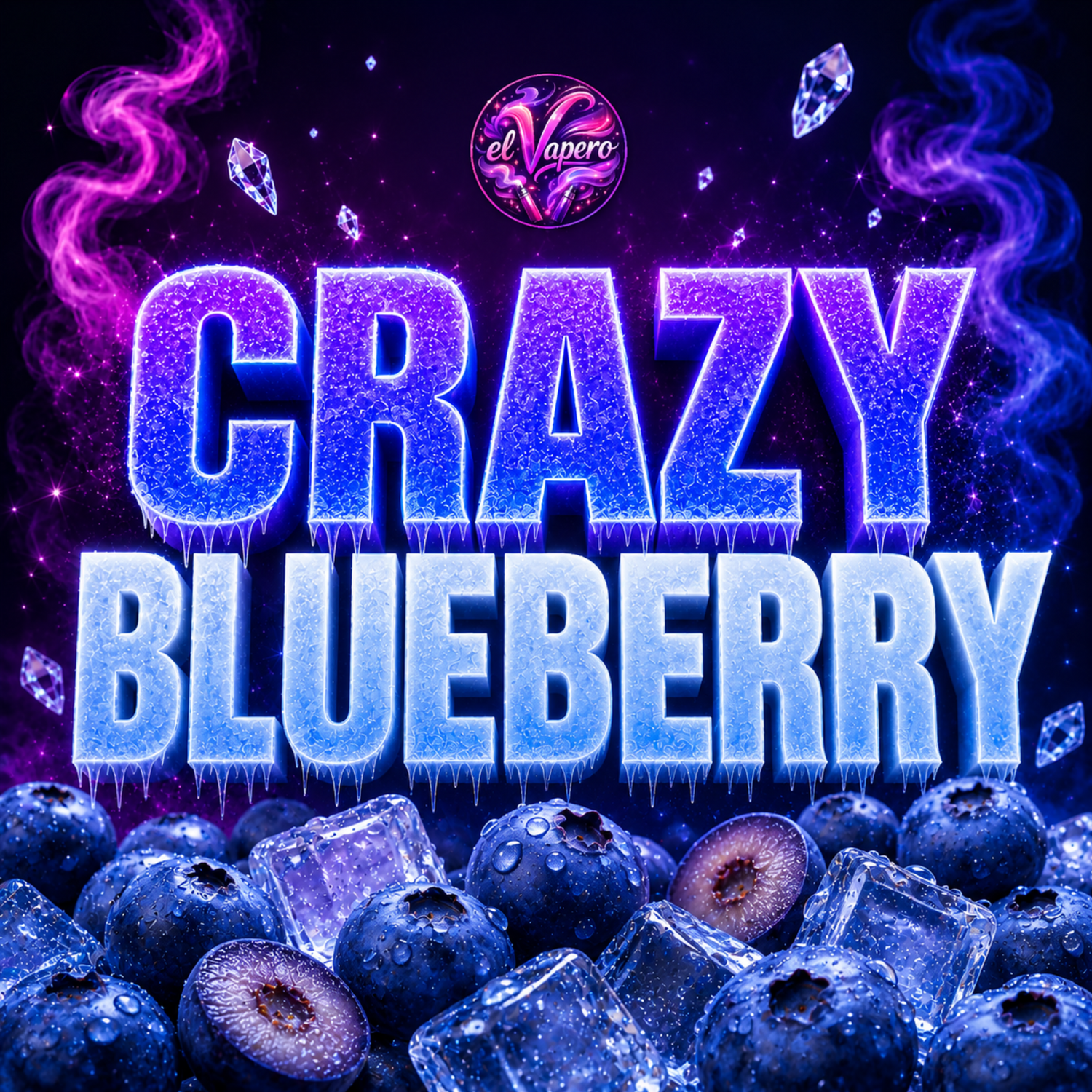 Vapers Desechables Crazy Blueberry 🫐