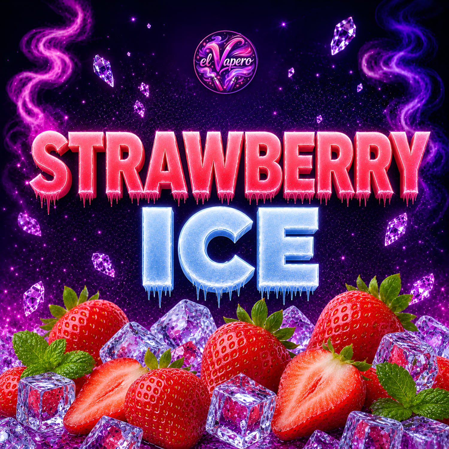 Vapers Desechables Strawberry Ice 🍓❄️
