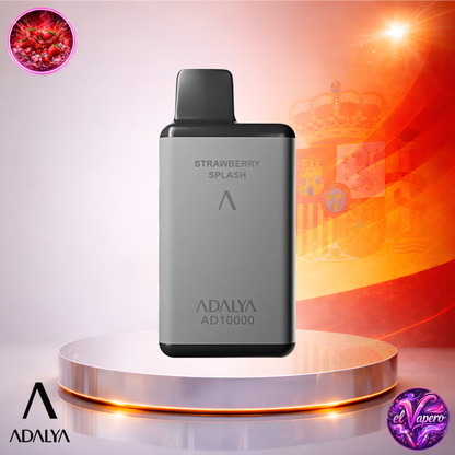 Vapers Desechables - Cigarrillo electrónico - España - Adalya - 10K - Strawberry Splash 10000 Caladas - Los más baratos