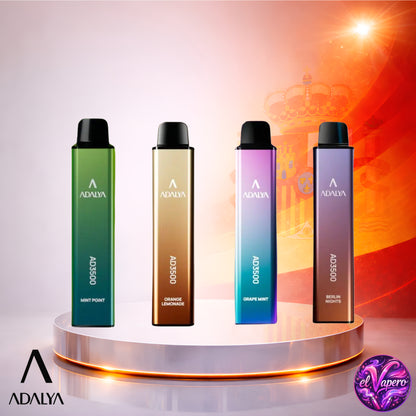 Vapers Desechables - Cigarrillo electrónico - España - Adalya - AD3500 - 3.5K - Sabores 1 3500 Caladas - El mejor precio