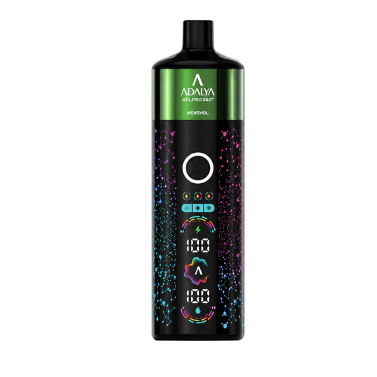 Vaper desechable Adalya ADL PRO 360 20K Menthol con hasta 20000 caladas y refrescante sabor mentolado