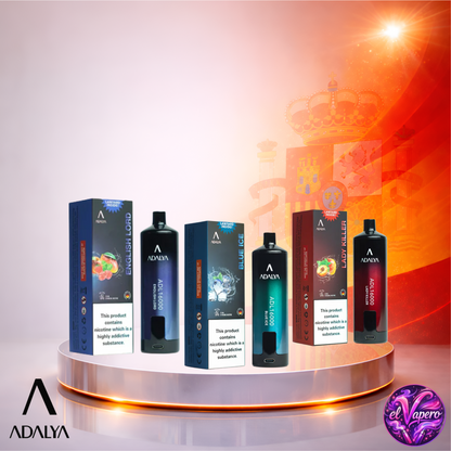 Vapers Desechables - Cigarrillo electrónico - España - Adalya - ADL16000 - 16K - Sabores 16000 Caladas - Los más baratos
