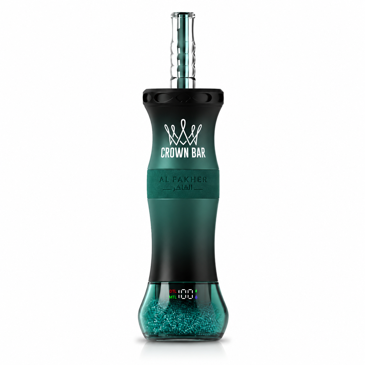 Vape desechable Al Fakher Crown Bar E-Hose X 60K Menthol con hasta 60000 caladas y refrescante sabor mentolado