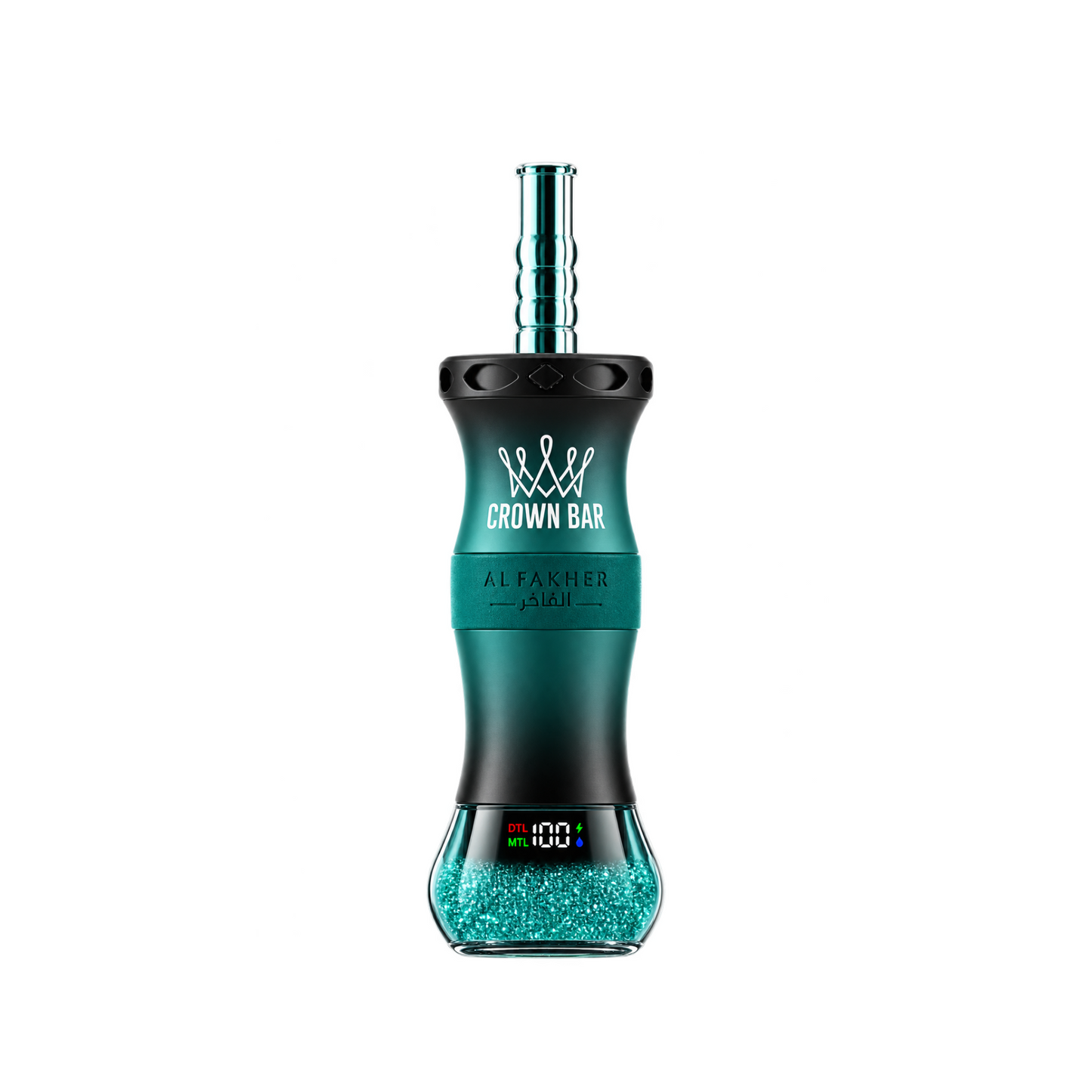 Vape desechable Al Fakher Crown Bar E-Hose X 60K Mint con hasta 60000 caladas y refrescante sabor a menta